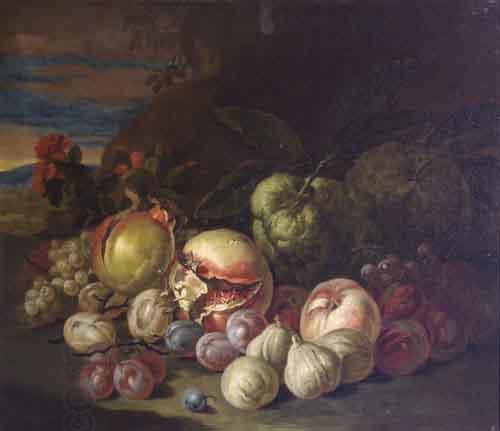 Jakob Bogdani Grapes and Peaches China oil painting art